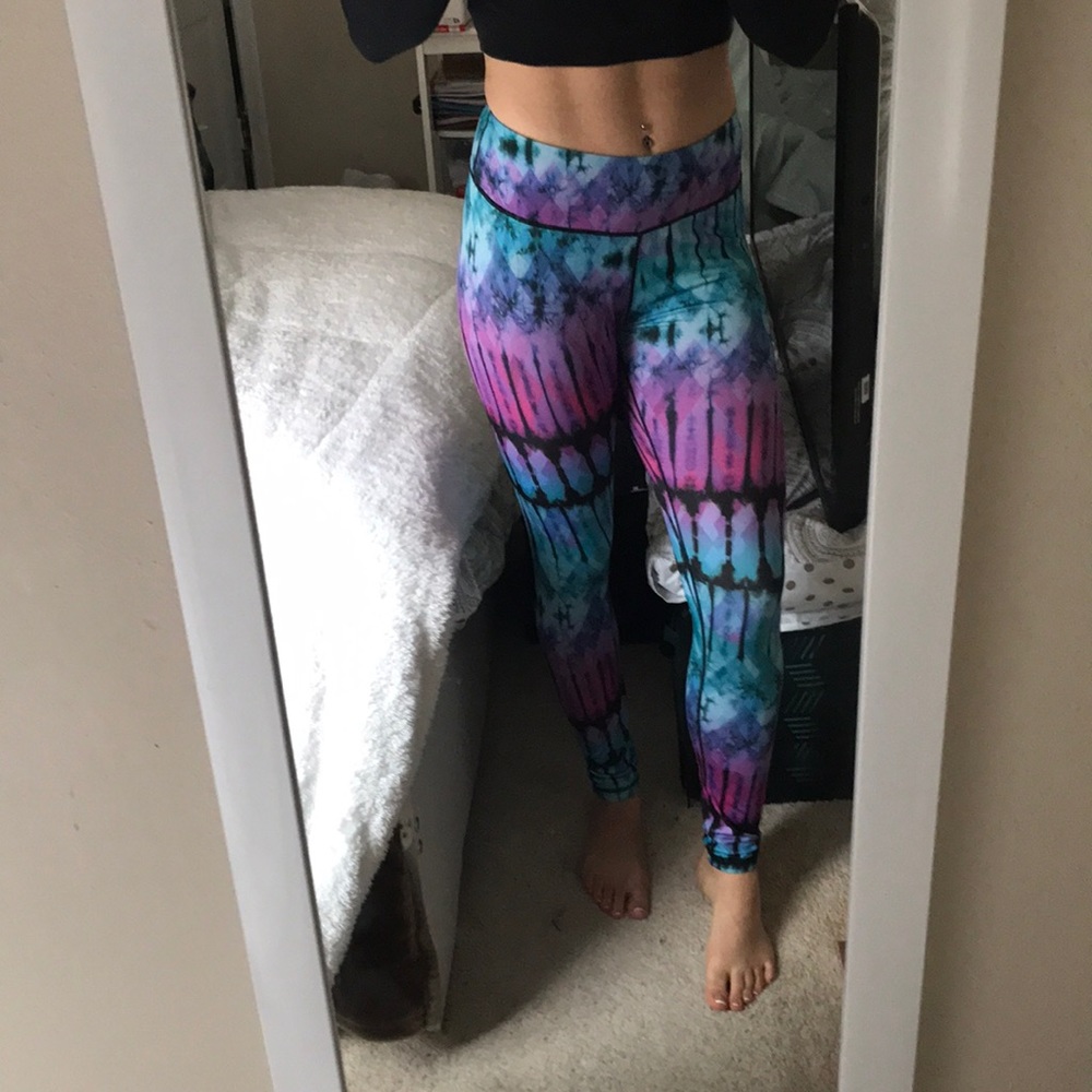 Tie dye leggings